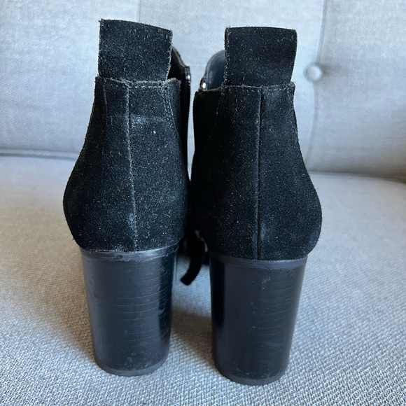🎉2x HP🎉 14th & Union Tasha Suede Heeled Booties - Picture 7 of 9